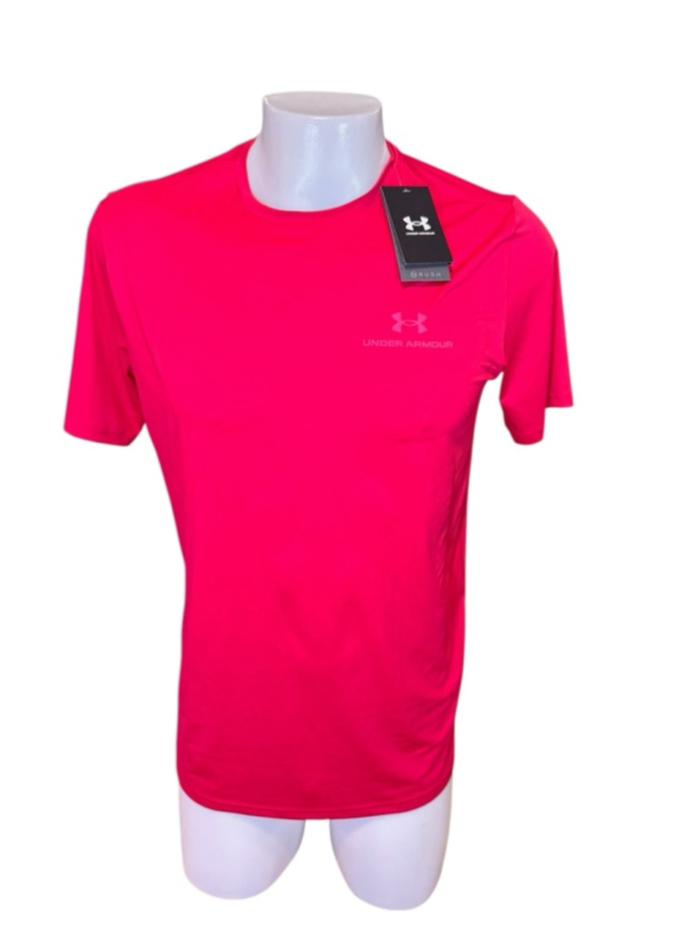 Men's Under Armour Fuchsia Vanish Energy Short Sleeve Tee Size M g35